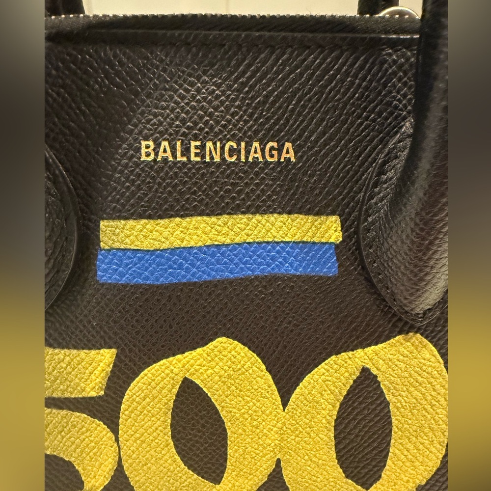 Balenciaga Graffiti Ville Mini Top Handle Bag - Picture 8 of 9
